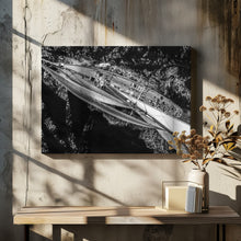 Art Prints of Above the racing ship