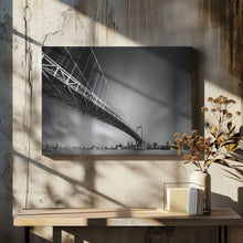 Art Prints of Bridge Profile Series @ Sumida River, Tokyo, Japan | No.0 | Rainbow Bridge Mk.I, 1993