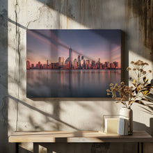 Art Prints of Lower Manhattan at dusk