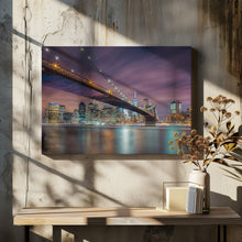 Art Prints of Brooklyn Bridge at Night