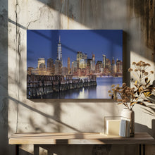 Art Prints of Manhattan Skyline at night