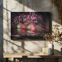 Art Prints of Lake Biwa fireworks