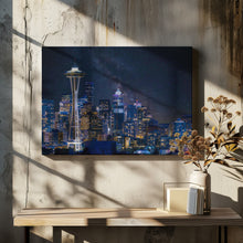 Art Prints of Night at Seattle