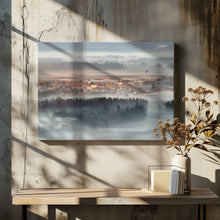 Art Prints of VILLAGE IN THE SUN