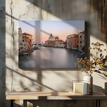 Art Prints of Canal Grande - sunset