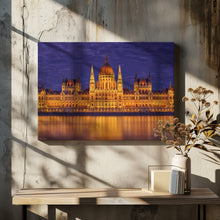 Art Prints of night in parliament