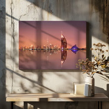 Art Prints of Night color of Dubai