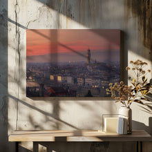 Art Prints of Florencia Sunset skyline