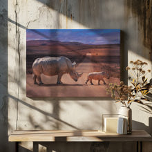 Art Prints of RhinosCrossing