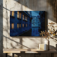 Art Prints of Venice channels by night