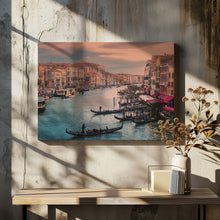 Art Prints of Grand channel Venice on sunset