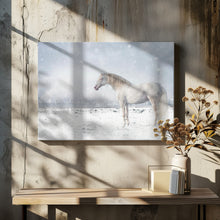 Canvas Art Print Let it snow...