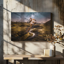 Canvas Art Print Flamingo nr. 2