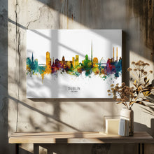 Art Prints of Dublin Ireland Skyline