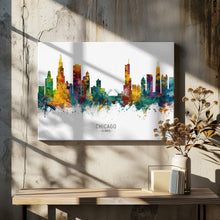 Art Prints of Chicago Illinois Skyline