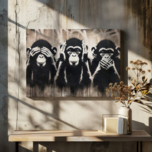 Art Prints of Three Wize Monkeys