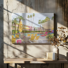 Art Prints of Poolside at the Saguaro Hotel - Palm Springs