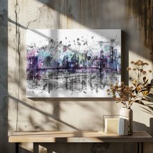 Art Prints of Modern Art NEW YORK CITY Skyline | Splashes