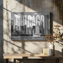 Art Prints of CHICAGO Skyline Monochrome