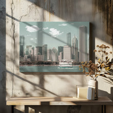 Art Prints of CHICAGO Skyline | urban vintage style