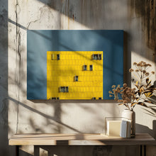 Art Prints of Yellow and blue