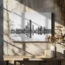 Art Prints of Abu Dhabi Urban Reflection