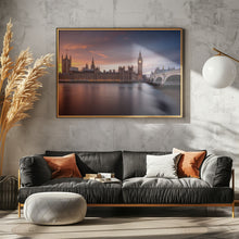 Art Prints of London Palace of Westminster Sunset