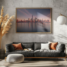 Art Prints of Lower Manhattan at dusk