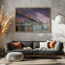 Art Prints of Brooklyn Bridge at Night