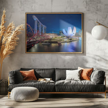 Art Prints of Singapore - Marina Bay Panorama