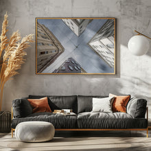 Art Prints of Where streets meet the sky