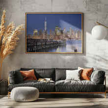 Art Prints of Manhattan Skyline at night