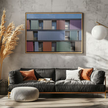 Art Prints of Coloured wall