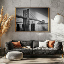 Art Prints of Brooklyn Bridge - sunrise