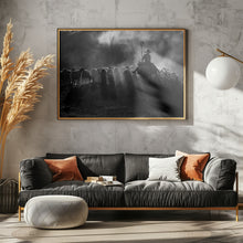 Art Prints of dust smoke