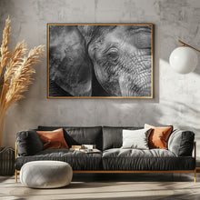 Art Prints of Elephant skin