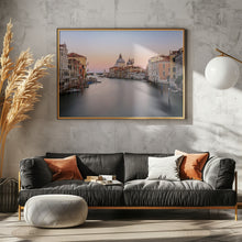 Art Prints of Canal Grande - sunset