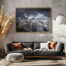 Art Prints of Strong Wind in Shanghai