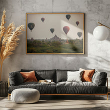 Art Prints of Balloons Over Bagan