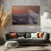 Art Prints of Florencia Sunset skyline