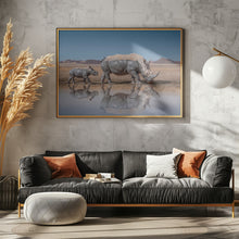 Art Prints of RhinosWalk