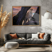 Art Prints of Leopard on the tree