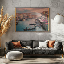 Art Prints of Grand channel Venice on sunset