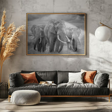 Canvas Art Print The Bull Trio!