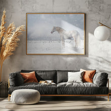 Canvas Art Print Let it snow...