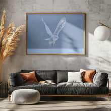 Canvas Art Print Snowy Owl