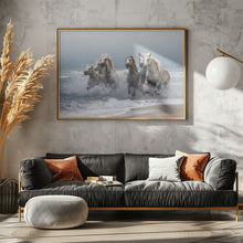 Canvas Art Print Wild horses