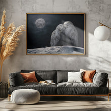 Canvas Art Print MoonOwls