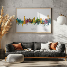 Art Prints of Dublin Ireland Skyline