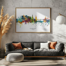 Art Prints of Edinburgh Scotland Skyline